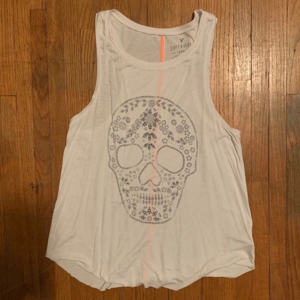 Soft & Sexy skull tank top